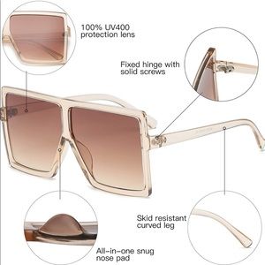 ClosetClosing! flat top square sunglasses
